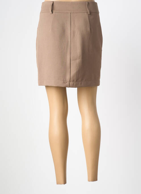 Jupe courte beige VERO MODA femme