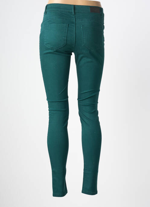 Pantalon slim vert VERO MODA femme