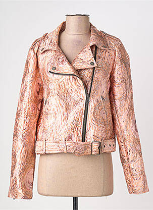 Veste casual col tailleur rose NÜ femme