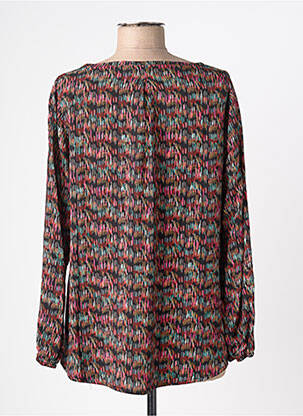 Blouse manches courtes manches courtes noir HALOGENE femme