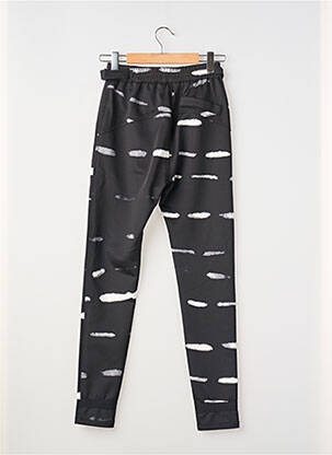 Pantalon slim taille élastique noir NÜ femme