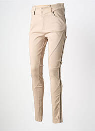 Pantalon slim skinny beige NÜ femme