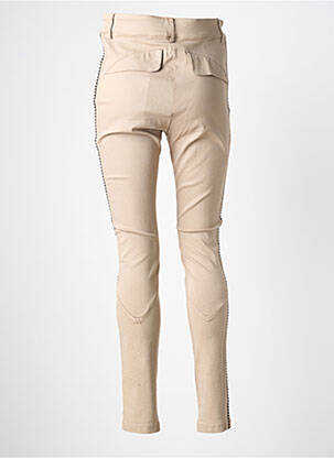 Pantalon slim skinny beige NÜ femme