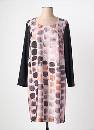 Robe mi-longue noir JEAN DELFIN femme