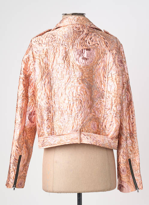 Veste casual col tailleur rose NÜ femme