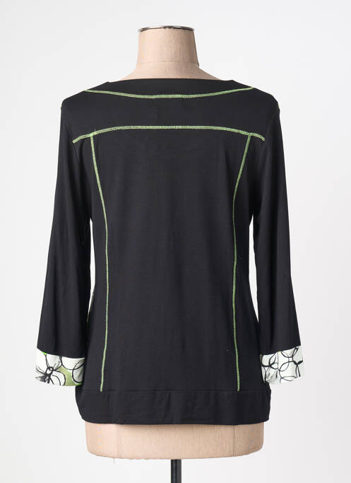 Veste casual col rond vert CHATELET femme