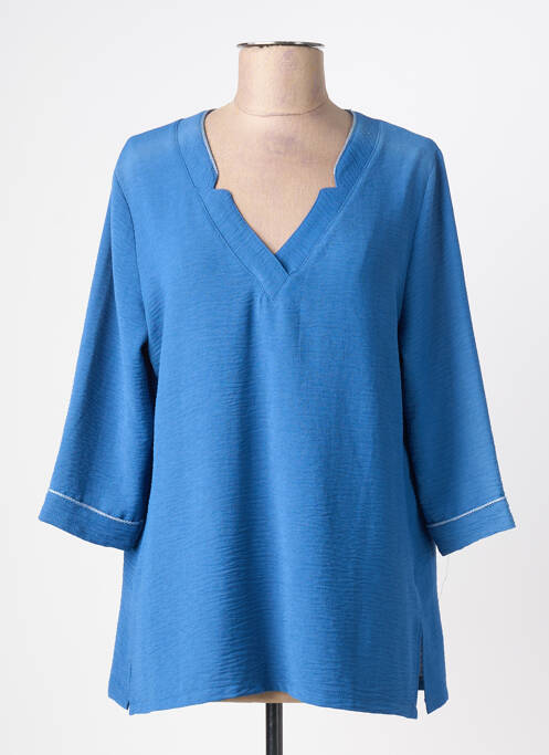 Blouse bleu HALOGENE femme