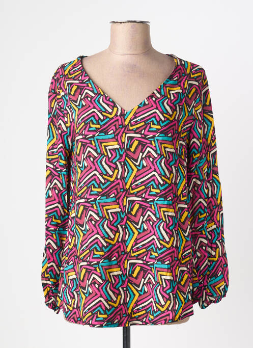 Blouse rose HALOGENE femme