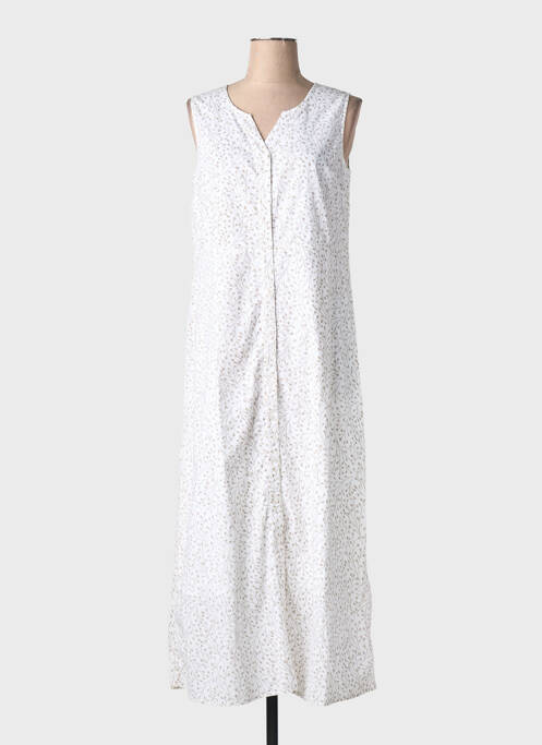 Robe longue blanc L'ATELIER D'ANNA femme