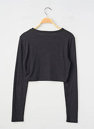 Pull coupe cintrée manches longues noir NA-KD femme