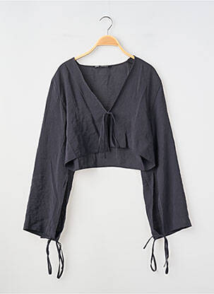 Veste casual coupe cintrée noir ZARA femme