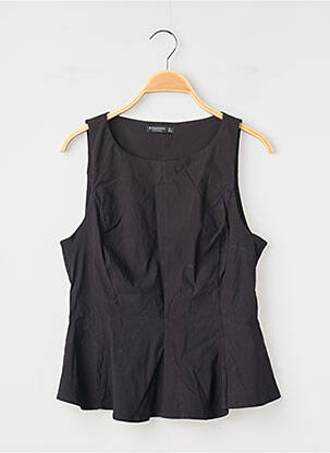 Top stretch sans manche noir STRADIVARIUS femme