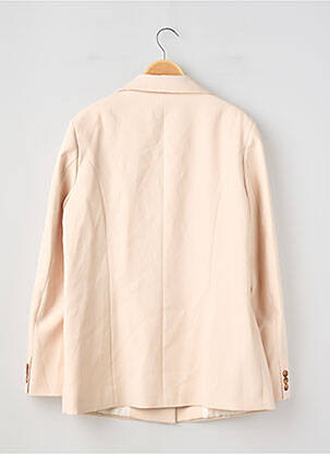 Blazer poignets boutonnés beige CAMAIEU femme