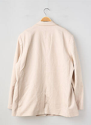 Blazer finition intérieure doublée beige GINA TRICOT femme