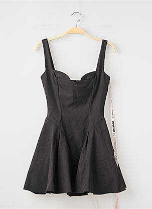 Robe courte sans manche sans manche noir HOUSE OF CB LONDON femme