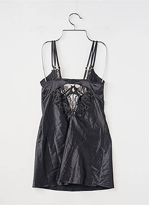 Nuisette/combinette stretch noir LOUNGE femme