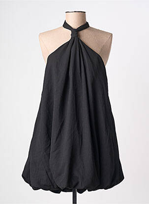 Robe courte sans manche sans manche noir PRETTY LITTLE THING femme