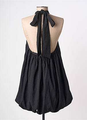 Robe courte sans manche sans manche noir PRETTY LITTLE THING femme