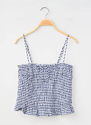 Top bleu GINA TRICOT femme