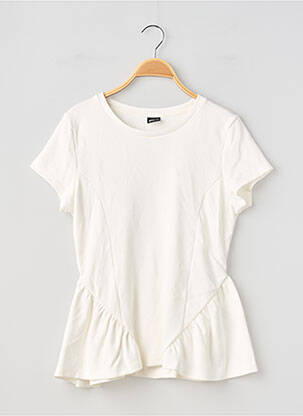 T-shirt blanc GINA TRICOT femme
