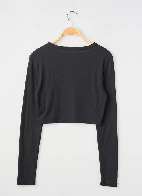 Pull coupe cintrée manches longues noir NA-KD femme