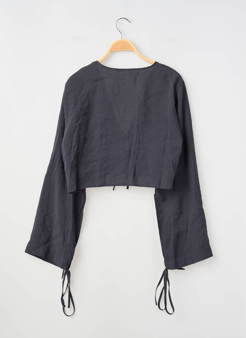 Veste casual coupe cintrée noir ZARA femme