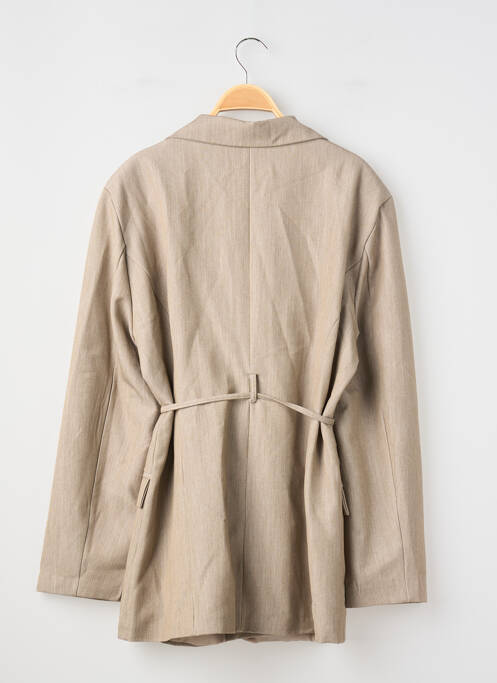 Blazer coupe cintrée marron PRETTY LITTLE THING femme