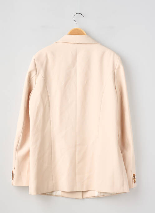 Blazer poignets boutonnés beige CAMAIEU femme