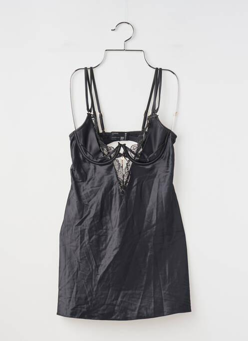 Nuisette/combinette stretch noir LOUNGE femme