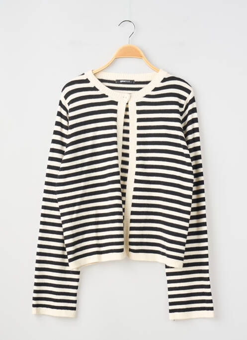 Gilet manches longues noir GINA TRICOT femme