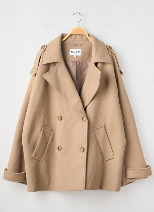 Manteau court vert NA-KD femme