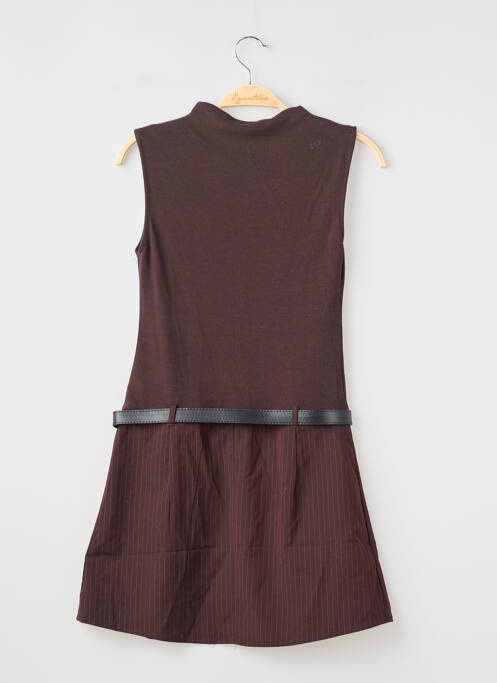 Robe courte marron STRADIVARIUS femme