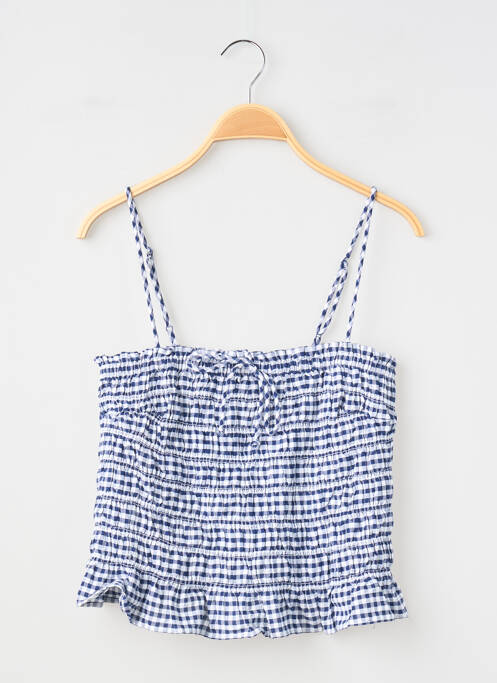 Top bleu GINA TRICOT femme