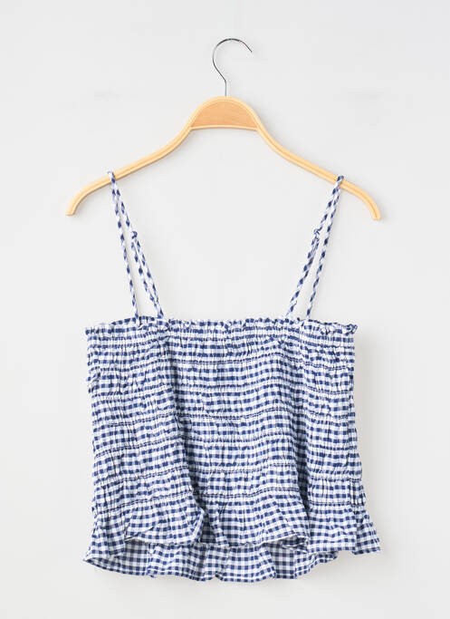 Top bleu GINA TRICOT femme