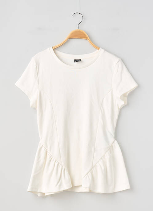 T-shirt blanc GINA TRICOT femme