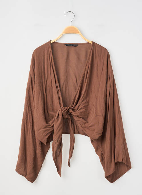 Veste casual marron STRADIVARIUS femme