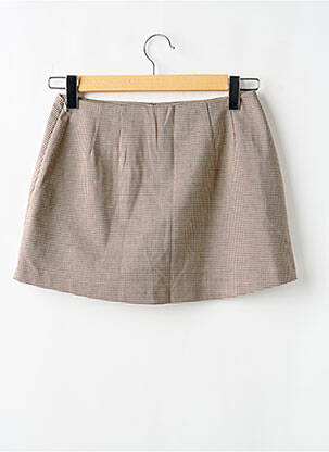 Jupe short  beige STRADIVARIUS femme