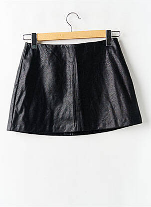 Jupe courte coupe évasée noir STRADIVARIUS femme