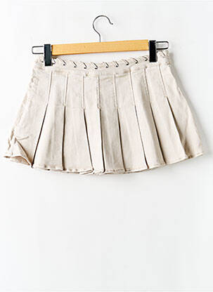 Mini-jupe  beige OH POLLY femme