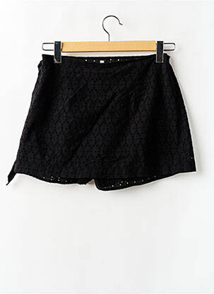 Jupe short  noir CAMAIEU femme