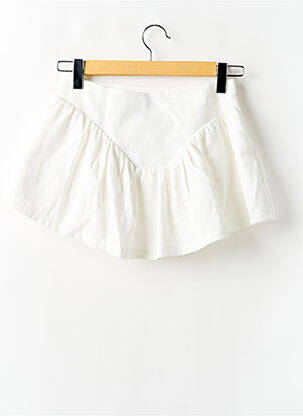 Mini-jupe  blanc PRETTY LITTLE THING femme