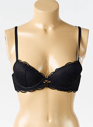Soutien-gorge haut soutien-gorge moulé haut soutien-gorge moulé noir UNDIZ femme