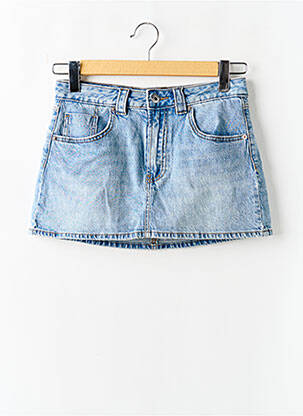 Jupe courte bleu STRADIVARIUS femme