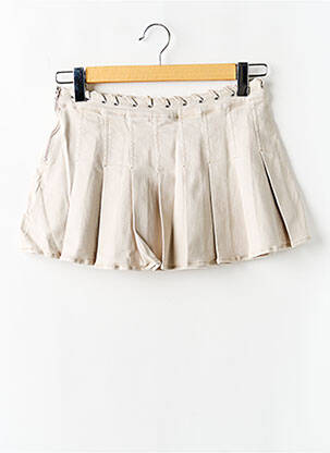 Mini-jupe beige OH POLLY femme