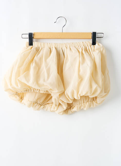 Short taille élastique beige PRETTY LITTLE THING femme