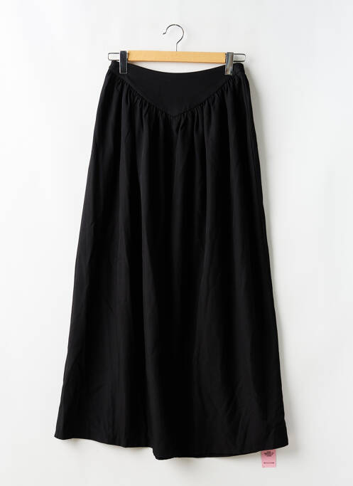 Jupe longue fermeture zip latéral noir PRETTY LITTLE THING femme