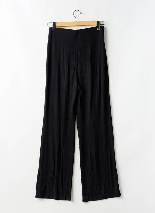 Pantalon droit taille élastique noir CAMAIEU femme