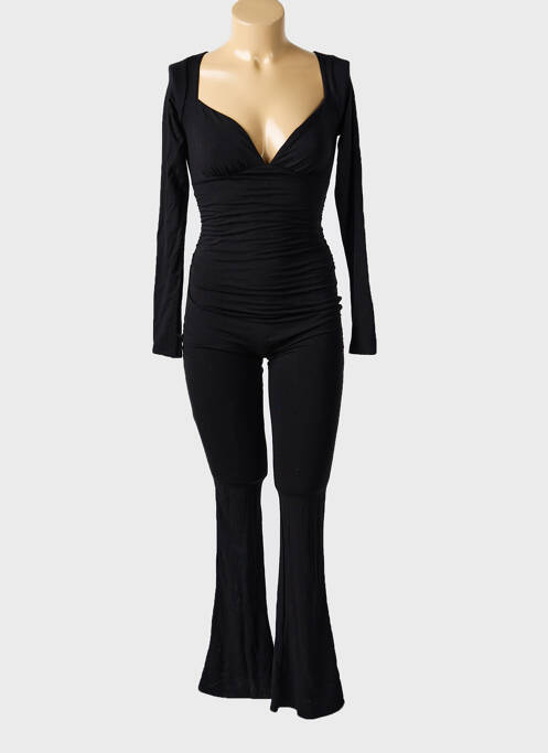 Combi-pantalon coupe cintrée manches longues noir OH POLLY femme