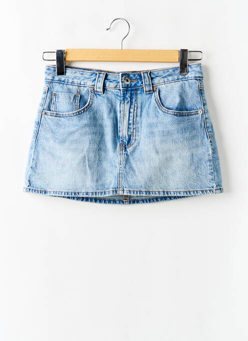 Jupe courte bleu STRADIVARIUS femme