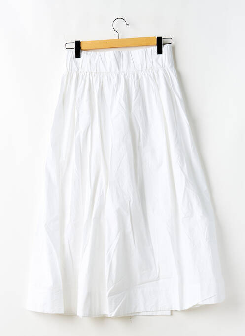 Jupe longue blanc GINA TRICOT femme